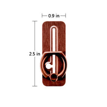 Load image into Gallery viewer, Electroplating Rose Gold Sliding Metal Ring Stand