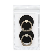 Load image into Gallery viewer, Black Circle Adhesive Ring Stand (2pcs)