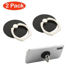 Load image into Gallery viewer, Black Circle Adhesive Ring Stand (2pcs)