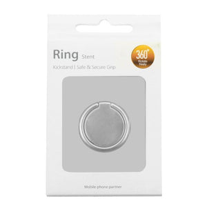 Silver Circle Metal Ring Stand