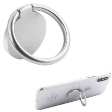 Load image into Gallery viewer, Silver Circle Metal Ring Stand