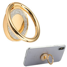 Load image into Gallery viewer, Stand-Gold 3D Crystal Bling Metal Ring Stand