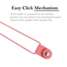 Load image into Gallery viewer, Square Ring Stand (with Rose Gold Lanyard)