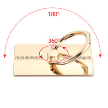 Load image into Gallery viewer, Gold Row Diamond Adhesive Ring Stand (with Package)