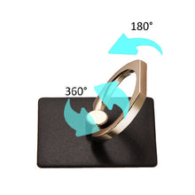 Load image into Gallery viewer, Black Adhesive Ring Stand (2pcs)