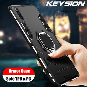 KEYSION Shockproof Case For Samsung Galaxy A50 A30 A20 A10 A70 A40 A80 A60 A90 A50s A30s Note 9 10 Plus S10 S9 S8 Phone Cover for Samsung A7 2018 M20