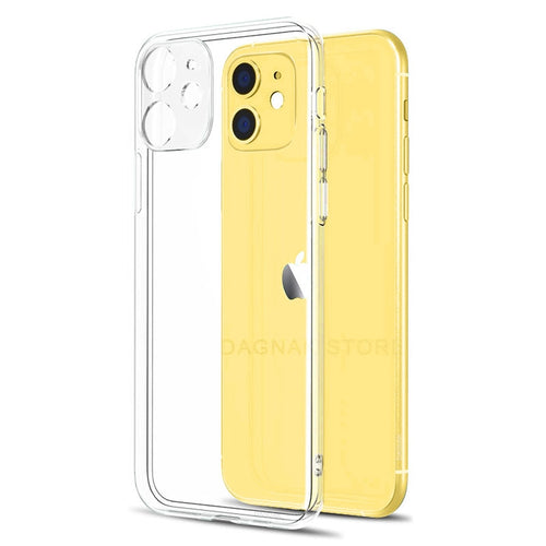 Lens Protection Clear Phone Case For iPhone 11 7 Case Silicone Soft Cover For iPhone 11 Pro XS Max X 8 7 6s Plus 5 SE 11 XR Case